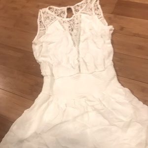 Abercrombie Size XS white lace romper (shorts)! Adorable